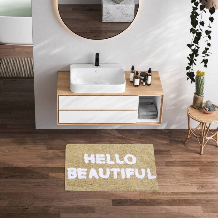 DAS HOME ΤΑΠΕΤΟ 50Χ80 0675 ΛΕΥΚΟ, ΜΠΕΖ DAS HOME - Image 3