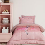 DAS KIDS ΚΟΥΒΕΡΤΟΠΑΠΛΩΜΑ 160Χ220 4973 PINK DAS HOME