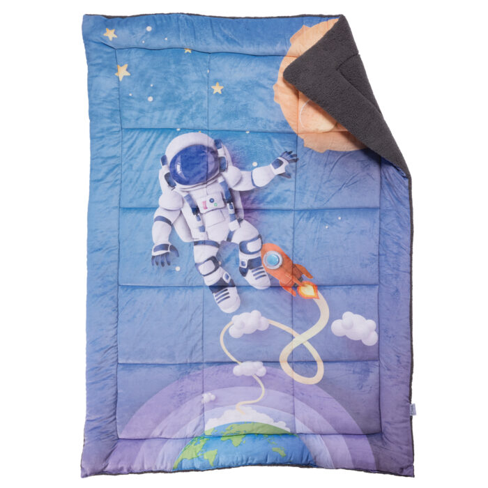 DAS KIDS ΚΟΥΒΕΡΤΟΠΑΠΛΩΜΑ 160Χ220 4975 BLUE, GREY DAS HOME - Image 2