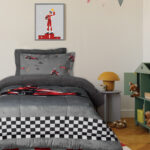 DAS KIDS ΚΟΥΒΕΡΤΟΠΑΠΛΩΜΑ 160Χ220 4976 GREY DAS HOME