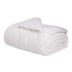 DAS HOME ΚΟΥΒΕΡΤΟΠΑΠΛΩΜΑ SHERPA ΥΠΕΡΔΙΠΛΟ 1364 WHITE DAS HOME - Image 3