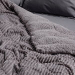 DAS HOME ΚΟΥΒΕΡΤΟΠΑΠΛΩΜΑ SHERPA ΥΠΕΡΔΙΠΛΟ 1365 GREY DAS HOME - Image 2
