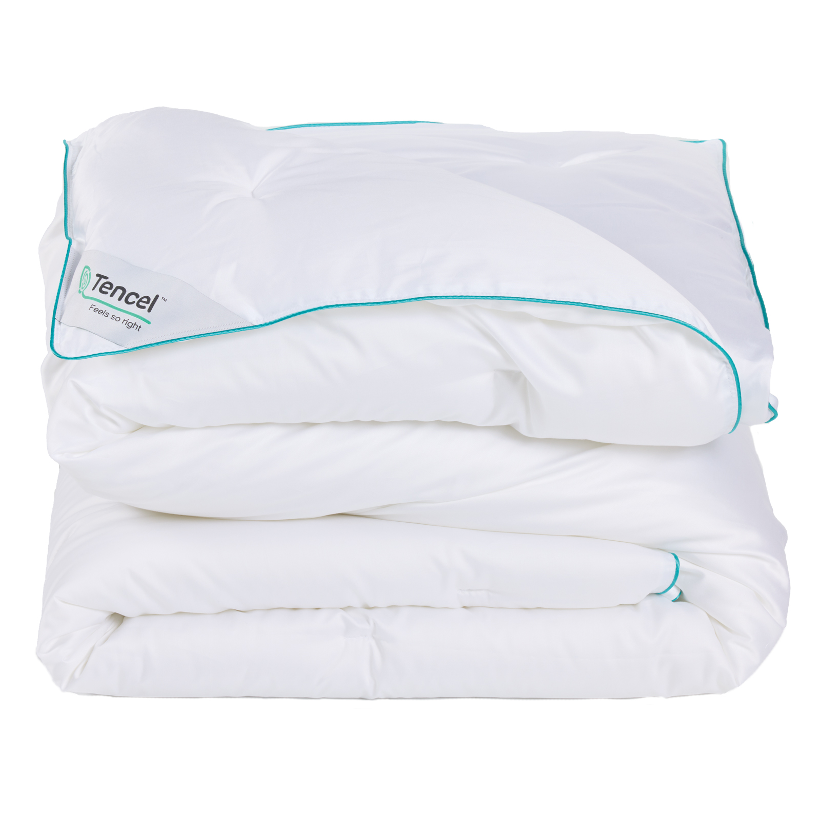 421910301429.jpg DAS HOME ΠΑΠΛΩΜΑ TENCEL 240Χ260 COMFORT 1429 WHITE DAS HOME - Image 1