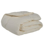 DAS HOME 1020 ΠΑΠΛΩΜΑ ΜΑΛΛΙΝΟ 220Χ240 MERINOS ECRU DAS HOME