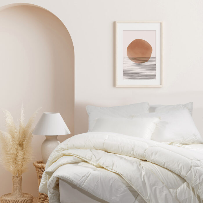 DAS HOME 1020 ΠΑΠΛΩΜΑ ΜΑΛΛΙΝΟ 220Χ240 MERINOS ECRU DAS HOME - Image 3