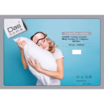 DAS HOME ΜΑΞΙΛΑΡΙ 50Χ70 COOLING 1094 WHITE DAS HOME