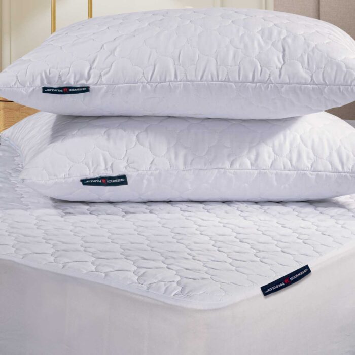 ΖΕΥΓΟΣ ΜΑΞΙΛΑΡΟΘΗΚΕΣ 50Χ70 ΚΑΠΙΤΟΝΕ 2340 WHITE GREENWICH POLO CLUB - Image 2