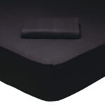 DAS HOME ΣΕΝΤΟΝΙ ΜΟΝΟ ΜΕ ΛΑΣΤΙΧΟ 100*200+35 BLACK 1015 BLACK DAS HOME