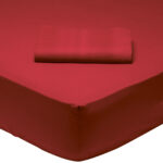 DAS HOME ΣΕΝΤΟΝΙ KING ΜΕ ΛΑΣΤΙΧΟ 180*200+35 BORDEAUX 1014 BORDEAUX DAS HOME