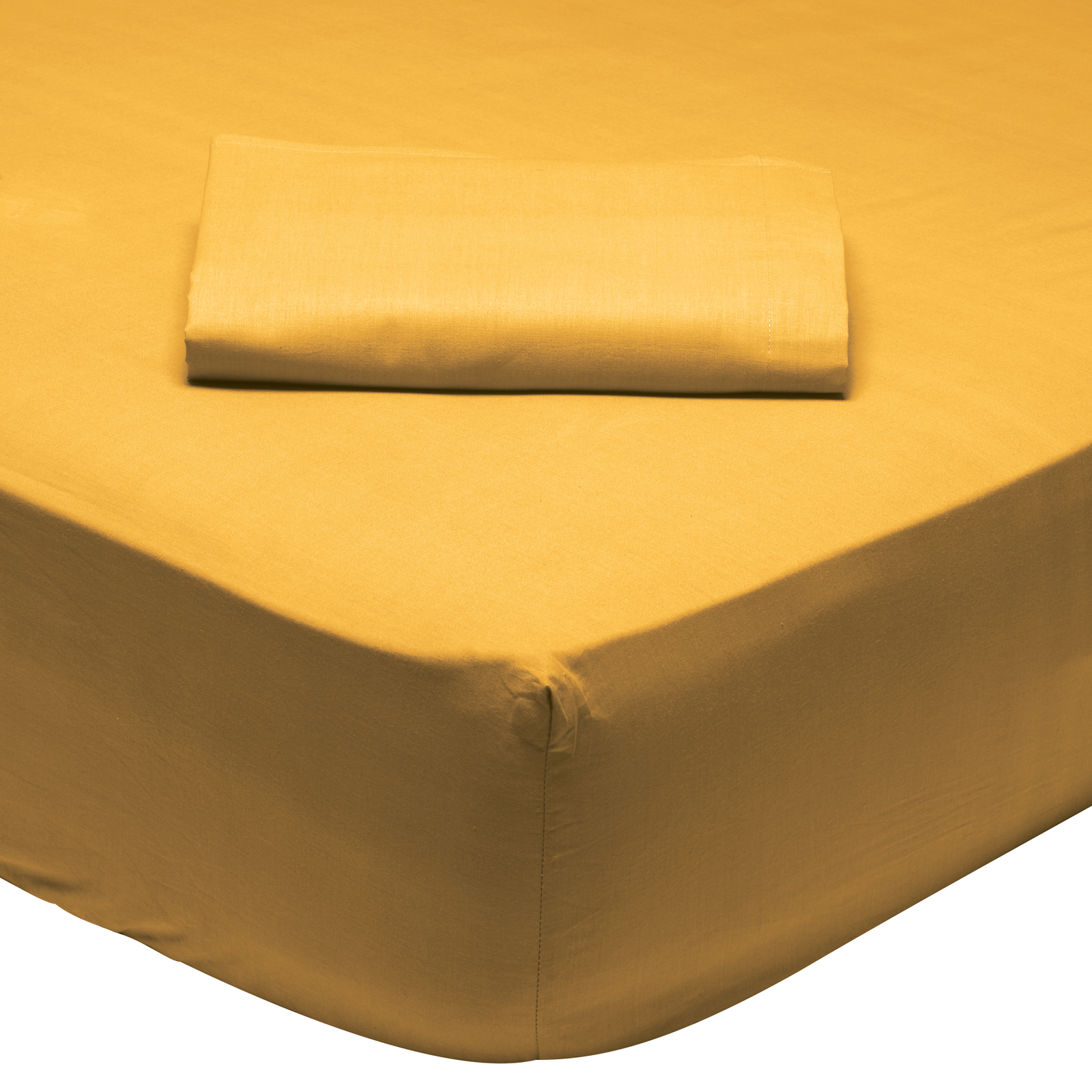 422410041019.jpg DAS HOME ΣΕΝΤΟΝΙ KING ΜΕ ΛΑΣΤΙΧΟ 180*200+35 MUSTARD 1019 MUSTARD DAS HOME - Image 1