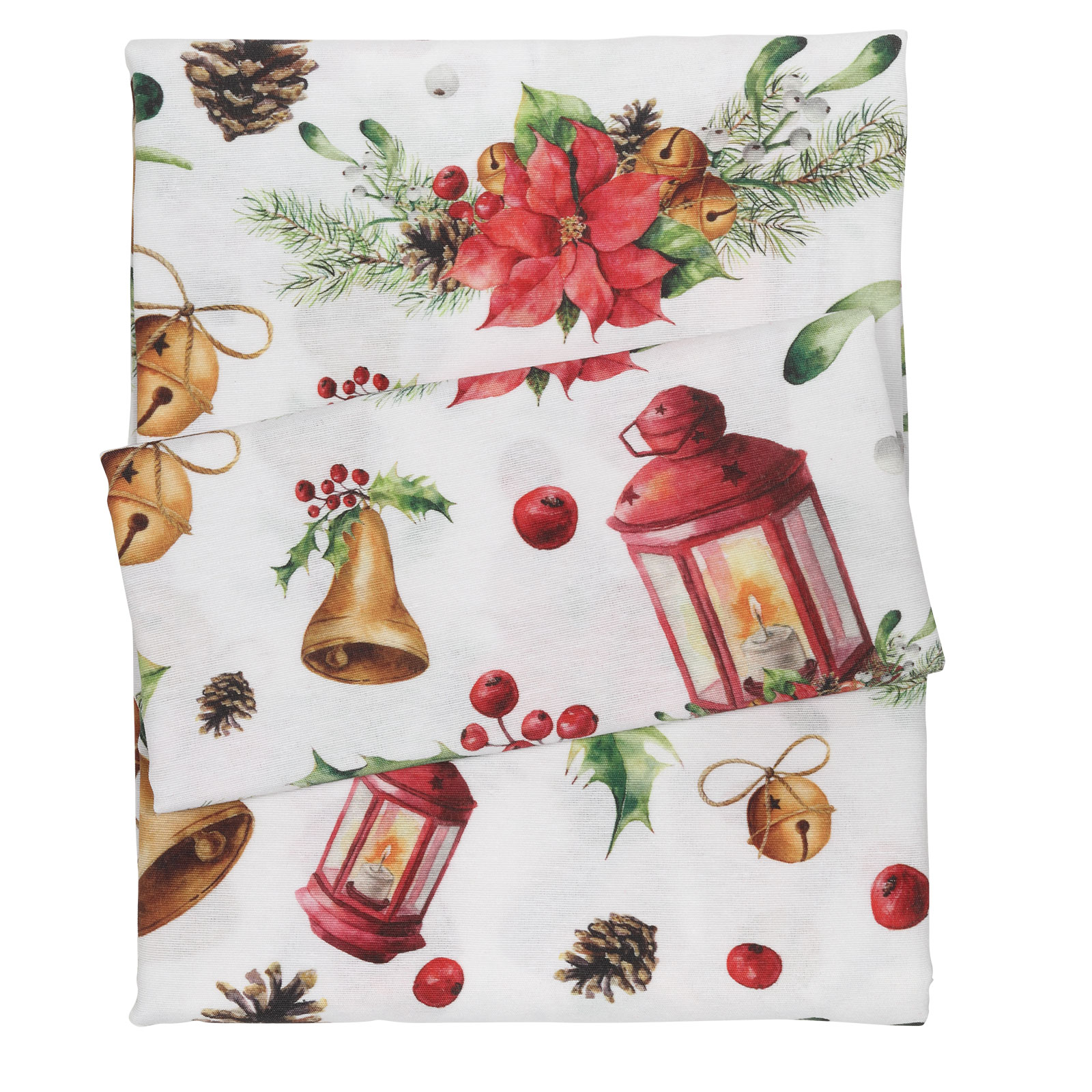 426214150624.jpg DAS HOME CHRISTMAS ΤΡΑΠΕΖΟΜΑΝΤΗΛΟ 140Χ180 0624 ΚΟΚΚΙΝΟ, ΜΠΕΖ, ΧΡΥΣΟ DAS HOME - Image 1