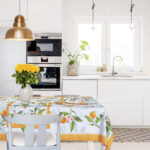 DAS HOME ΤΡΑΠΕΖΟΜΑΝΤΗΛΟ 140Χ220 0724 ΚΙΤΡΙΝΟ, ΛΕΥΚΟ, ΠΡΑΣΙΝΟ DAS HOME - Image 2