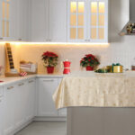 DAS HOME CHRISTMAS ΤΡΑΠΕΖΟΜΑΝΤΗΛΟ 140Χ220 0717 ΜΠΕΖ, ΧΡΥΣΟ DAS HOME - Image 2