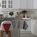 DAS HOME CHRISTMAS ΤΡΑΠΕΖΟΜΑΝΤΗΛΟ 140Χ220 0718 ΑΣΗΜΙ, ΓΚΡΙ DAS HOME - Image 2