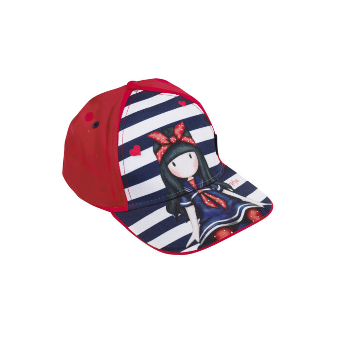 SANTORO ΚΑΠΕΛΟ ONE SIZE 5810 ΚΟΚΚΙΝΟ, ΛΕΥΚΟ, ΜΠΛΕ DAS HOME - Image 2