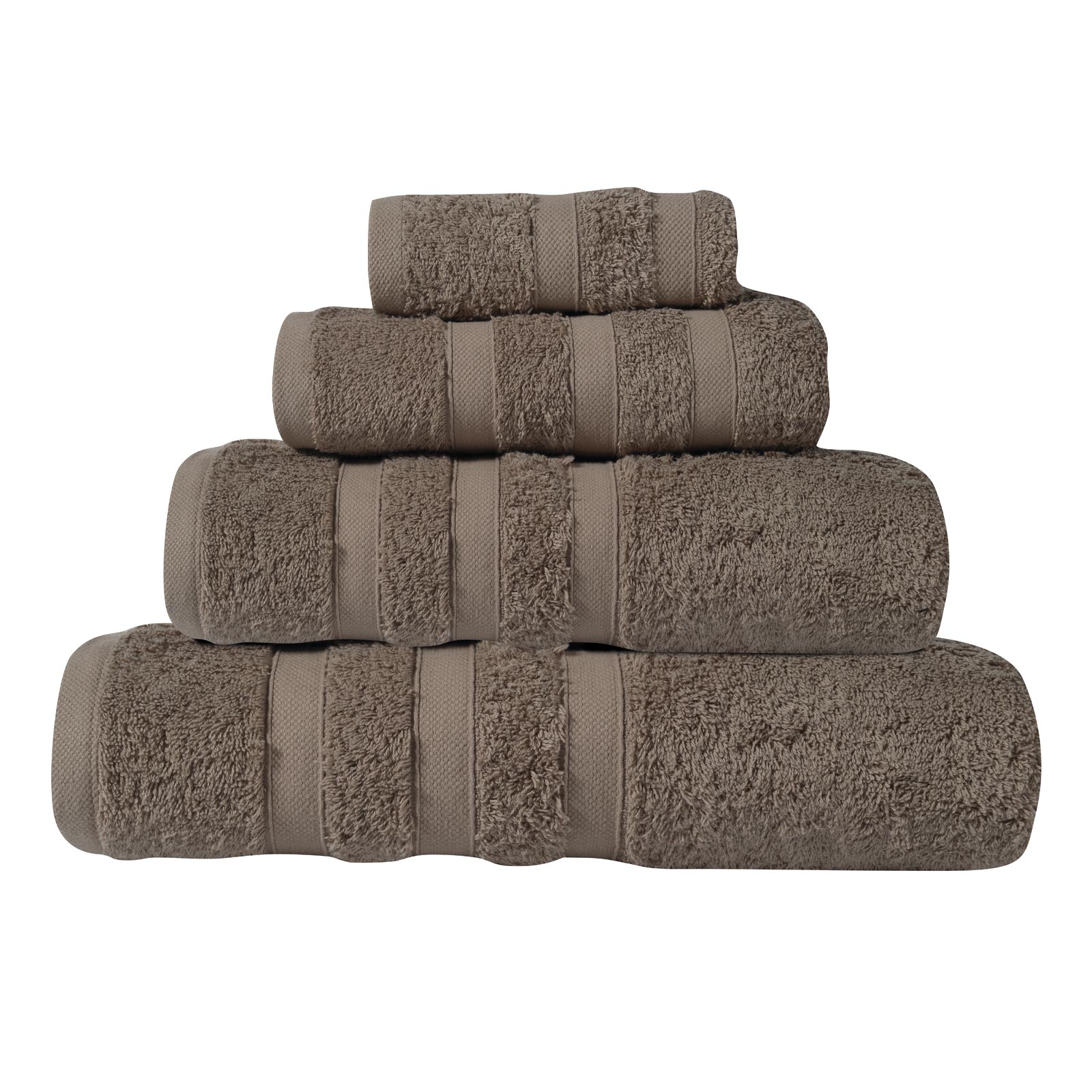 467305001162.jpg DAS HOME ΠΕΤΣΕΤΑ ΧΕΡΙΩΝ PRESTIGE 30Χ50 1162 TAUPE DAS HOME - Image 1