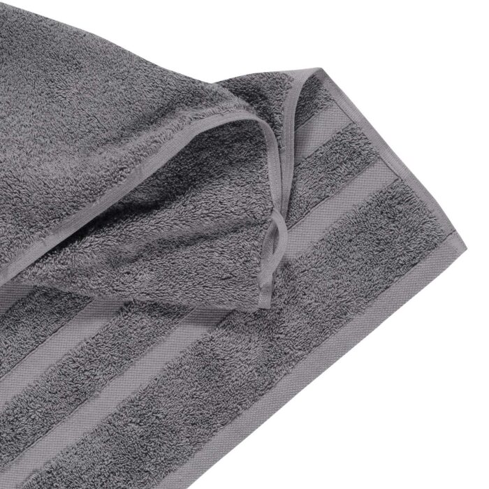 DAS HOME ΠΕΤΣΕΤΑ ΠΡΟΣΩΠΟΥ PRESTIGE 50Χ90 1163 DARK GREY DAS HOME - Image 2