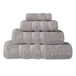 DAS HOME ΠΕΤΣΕΤΑ ΠΡΟΣΩΠΟΥ PRESTIGE 50Χ90 1164 ICE GREY DAS HOME