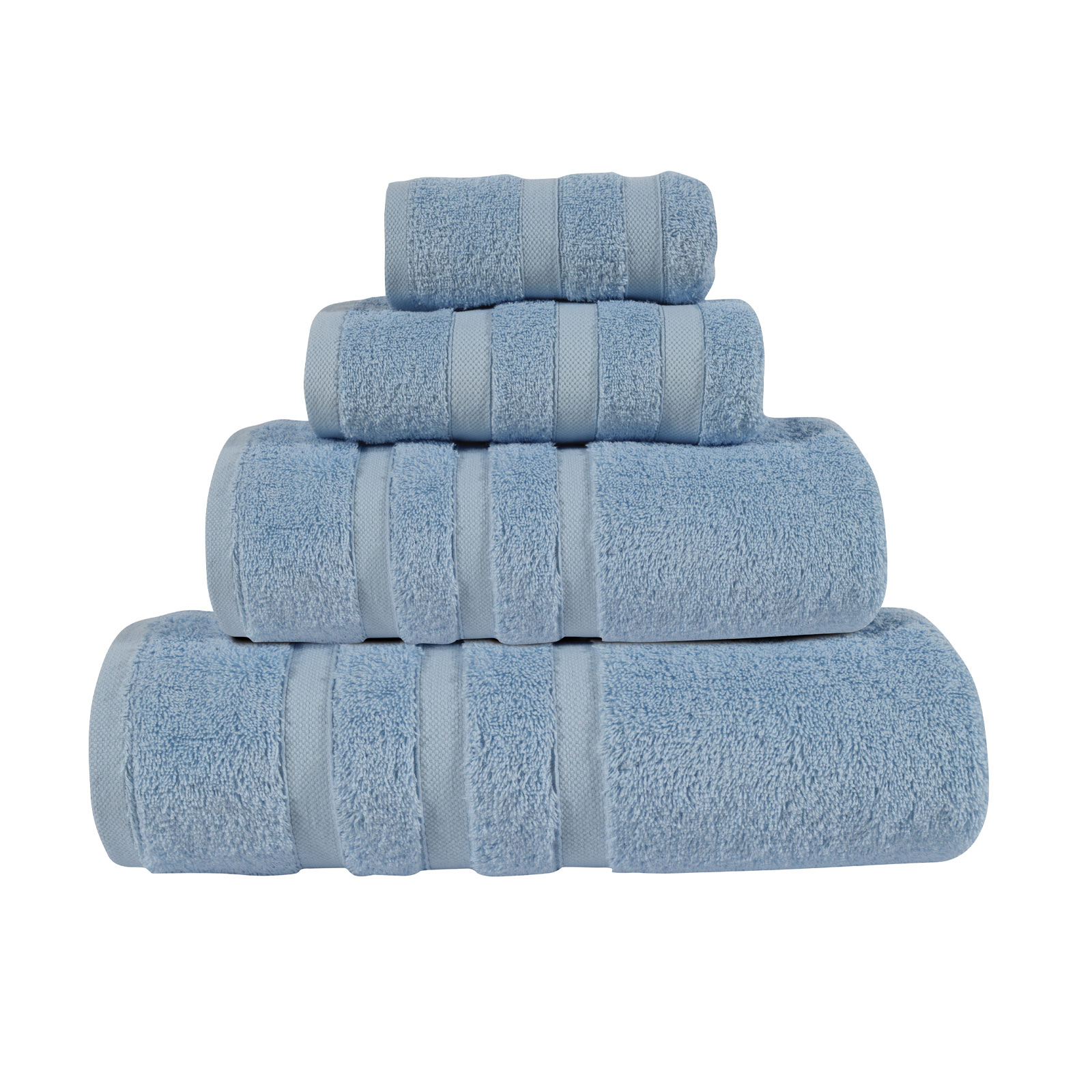 467901601172.jpg DAS HOME ΠΕΤΣΕΤΑ ΜΠΑΝΙΟΥ PRESTIGE 90Χ160 1172 BABY BLUE DAS HOME - Image 1