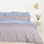 DAS HOME ΣΕΤ ΣΕΝΤΟΝΙΑ ΜΟΝΑ ΜΕ ΛΑΣΤΙΧΟ CASUAL 5427 SALMON, WHITE DAS HOME