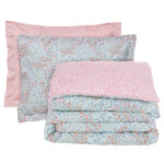 DAS HOME ΣΕΤ ΣΕΝΤΟΝΙΑ ΜΟΝΑ ΜΕ ΛΑΣΤΙΧΟ CASUAL 5428 MINT, ROSE DAS HOME - Image 3