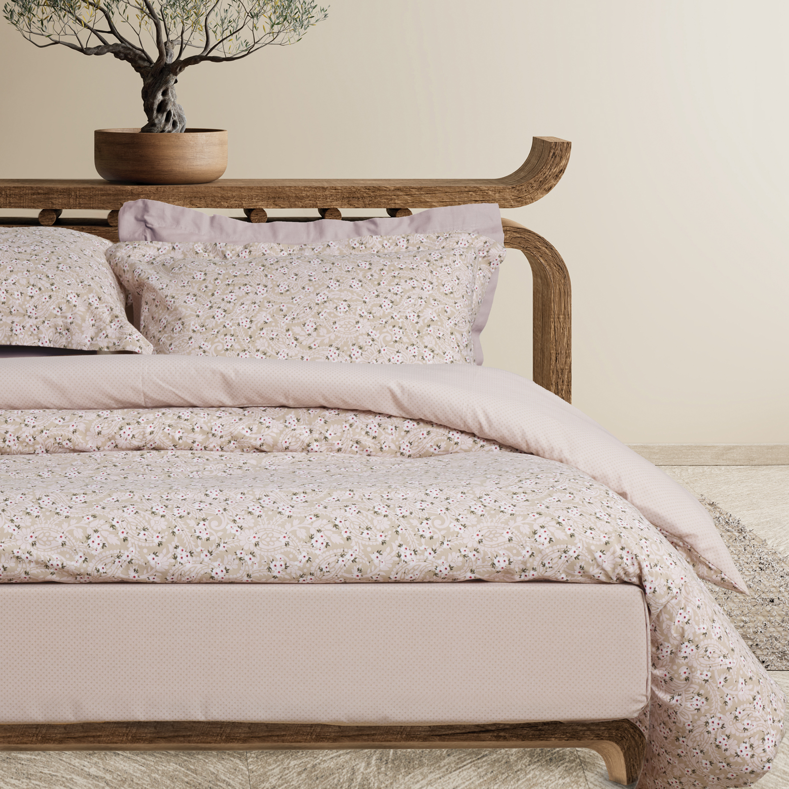 502106205434.jpg DAS HOME ΣΕΤ ΣΕΝΤΟΝΙΑ ΥΠΕΡΔΙΠΛΑ ΜΕ ΛΑΣΤΙΧΟ CASUAL 5434 TAUPE DAS HOME - Image 1