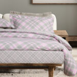 DAS HOME ΣΕΤ ΣΕΝΤΟΝΙΑ ΥΠΕΡΔΙΠΛΑ ΜΕ ΛΑΣΤΙΧΟ CASUAL 5436 MINT, PINK DAS HOME
