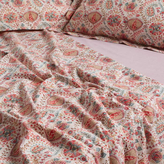DAS HOME ΣΕΤ ΣΕΝΤΟΝΙΑ ΥΠΕΡΔΙΠΛΑ ΜΕ ΛΑΣΤΙΧΟ CASUAL 5437 MULTICOLOR DAS HOME - Image 2