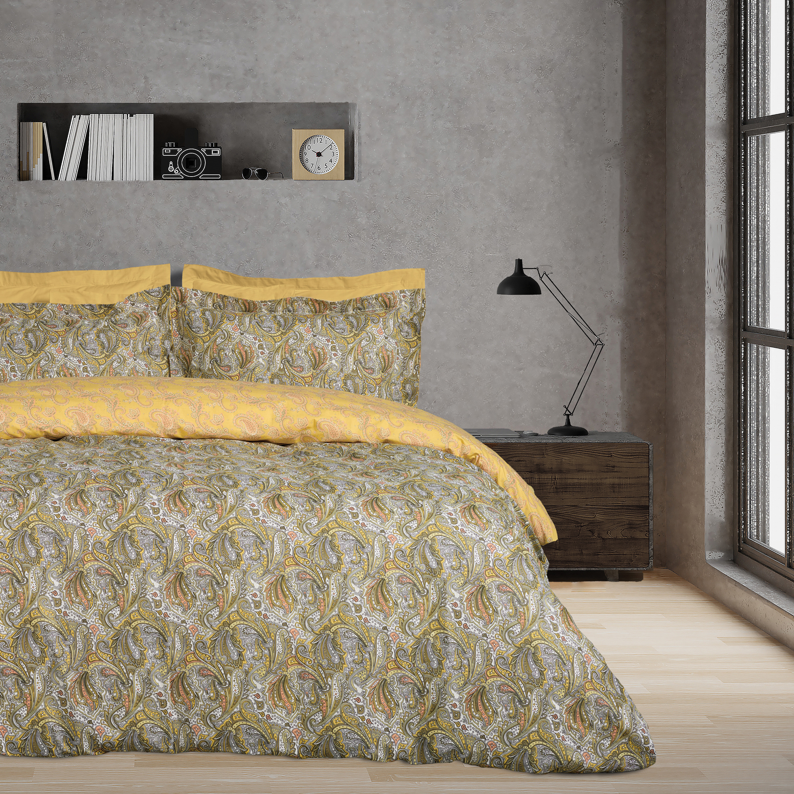 502108109651.jpg DAS HOME ΣΕΤ ΣΕΝΤΟΝΙΑ ΜΟΝΑ HAPPY 9651 IVORY, OCHRE, TAUPE DAS HOME - Image 1
