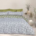 DAS HOME ΣΕΤ ΣΕΝΤΟΝΙΑ KING HAPPY 9670 IVORY, OLIVE DAS HOME