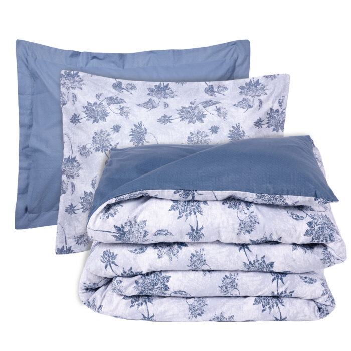 DAS HOME ΣΕΤ ΣΕΝΤΟΝΙΑ KING HAPPY 9672 BLUE, GREY DAS HOME - Image 3