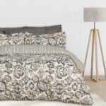 DAS HOME ΣΕΤ ΣΕΝΤΟΝΙΑ KING HAPPY 9677 BLACK, TAUPE DAS HOME