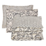 DAS HOME ΣΕΤ ΣΕΝΤΟΝΙΑ KING HAPPY 9677 BLACK, TAUPE DAS HOME - Image 3