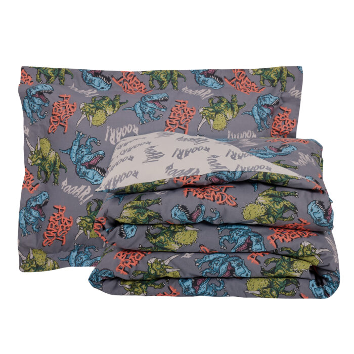 DAS KIDS ΣΕΤ ΣΕΝΤΟΝΙΑ ΜΟΝΑ 4931 CREAM, GREY DAS HOME - Image 3