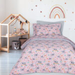DAS KIDS ΣΕΤ ΣΕΝΤΟΝΙΑ ΜΟΝΑ 4934 GREY, PINK DAS HOME