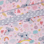 DAS KIDS ΣΕΤ ΣΕΝΤΟΝΙΑ ΜΟΝΑ 4934 GREY, PINK DAS HOME - Image 2