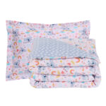 DAS KIDS ΣΕΤ ΣΕΝΤΟΝΙΑ ΜΟΝΑ 4934 GREY, PINK DAS HOME - Image 3