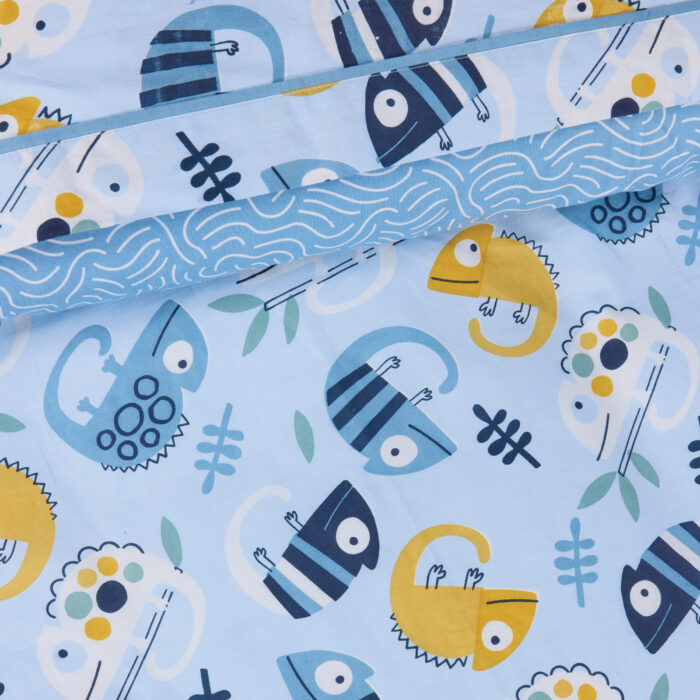 DAS KIDS ΣΕΤ ΣΕΝΤΟΝΙΑ ΜΟΝΑ 4935 BLUE DAS HOME - Image 2