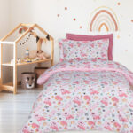 DAS KIDS ΣΕΤ ΣΕΝΤΟΝΙΑ ΜΟΝΑ 4936 PINK, WHITE DAS HOME