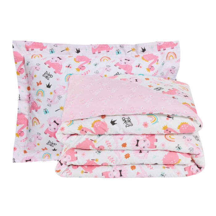 DAS KIDS ΣΕΤ ΣΕΝΤΟΝΙΑ ΜΟΝΑ 4936 PINK, WHITE DAS HOME - Image 3