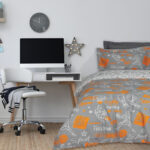 DAS KIDS ΣΕΤ ΣΕΝΤΟΝΙΑ ΜΟΝΑ 4941 GREY, ORANGE DAS HOME