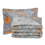 DAS KIDS ΣΕΤ ΣΕΝΤΟΝΙΑ ΜΟΝΑ 4941 GREY, ORANGE DAS HOME - Image 3