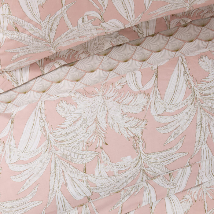 DAS HOME ΣΕΤ ΣΕΝΤΟΝΙΑ ΥΠΕΡΔΙΠΛΑ DAILY 3171 PINK, WHITE DAS HOME - Image 2