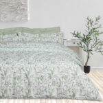 DAS HOME ΣΕΤ ΣΕΝΤΟΝΙΑ ΥΠΕΡΔΙΠΛΑ DAILY 3173 GREEN, WHITE DAS HOME