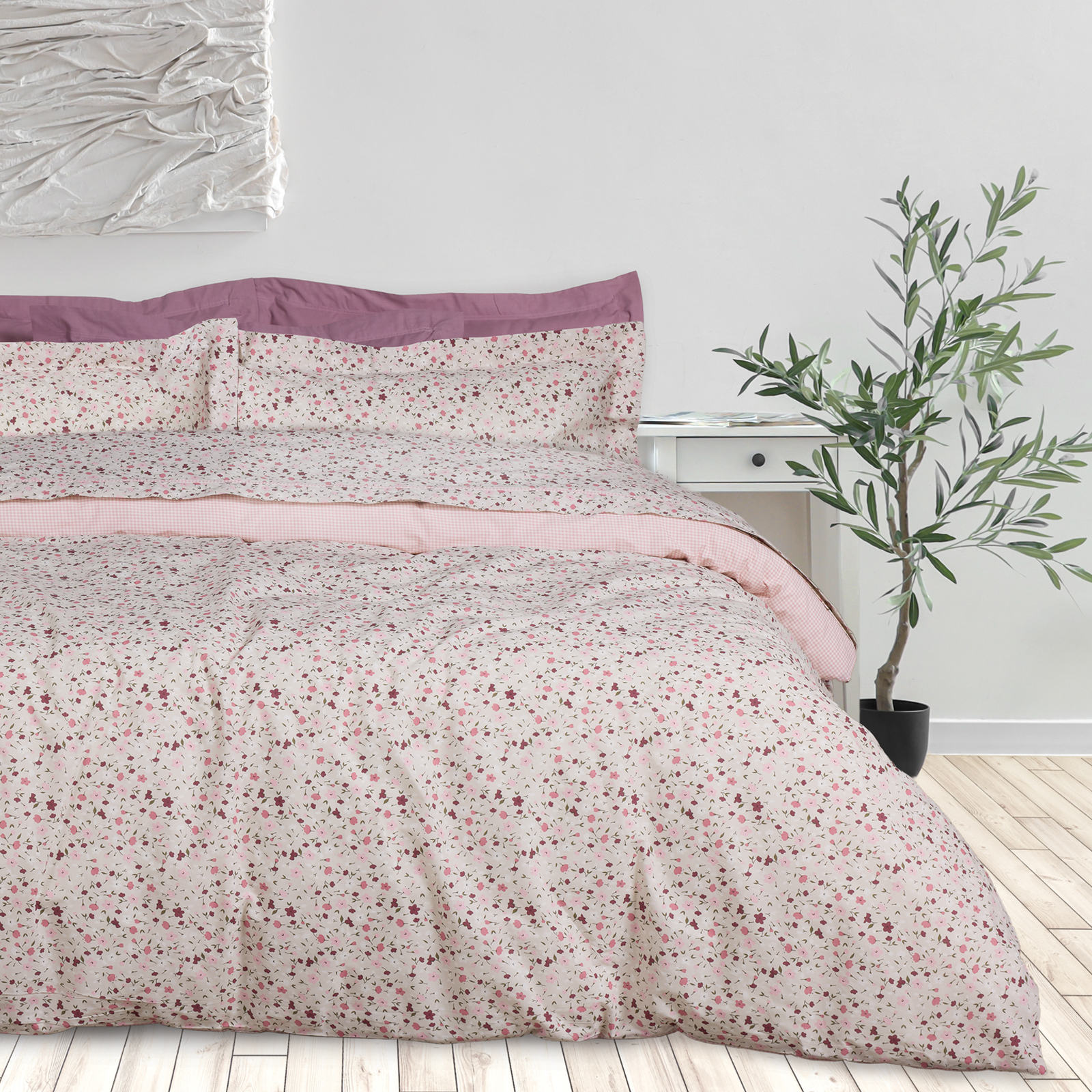 502109303170.jpg DAS HOME ΣΕΤ ΣΕΝΤΟΝΙΑ KING DAILY 3170 PINK, TAUPE DAS HOME - Image 1