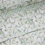 DAS HOME ΣΕΤ ΣΕΝΤΟΝΙΑ KING DAILY 3173 GREEN, WHITE DAS HOME - Image 2
