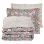 DAS HOME ΣΕΤ ΣΕΝΤΟΝΙΑ KING DAILY 3176 GREY, PINK DAS HOME - Image 3