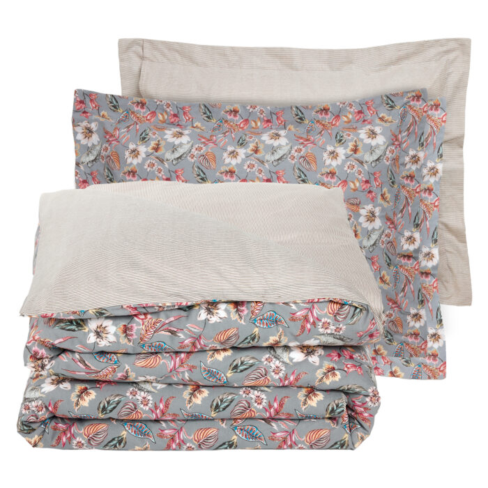 DAS HOME ΣΕΤ ΣΕΝΤΟΝΙΑ KING DAILY 3176 GREY, PINK DAS HOME - Image 3