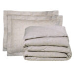 DAS HOME ΣΕΝΤΟΝΙΑ ΣΕΤ ΥΠΕΡΔΙΠΛΑ PRESTIGE 1719 ECRU, NUDE, OLIVE DAS HOME - Image 3