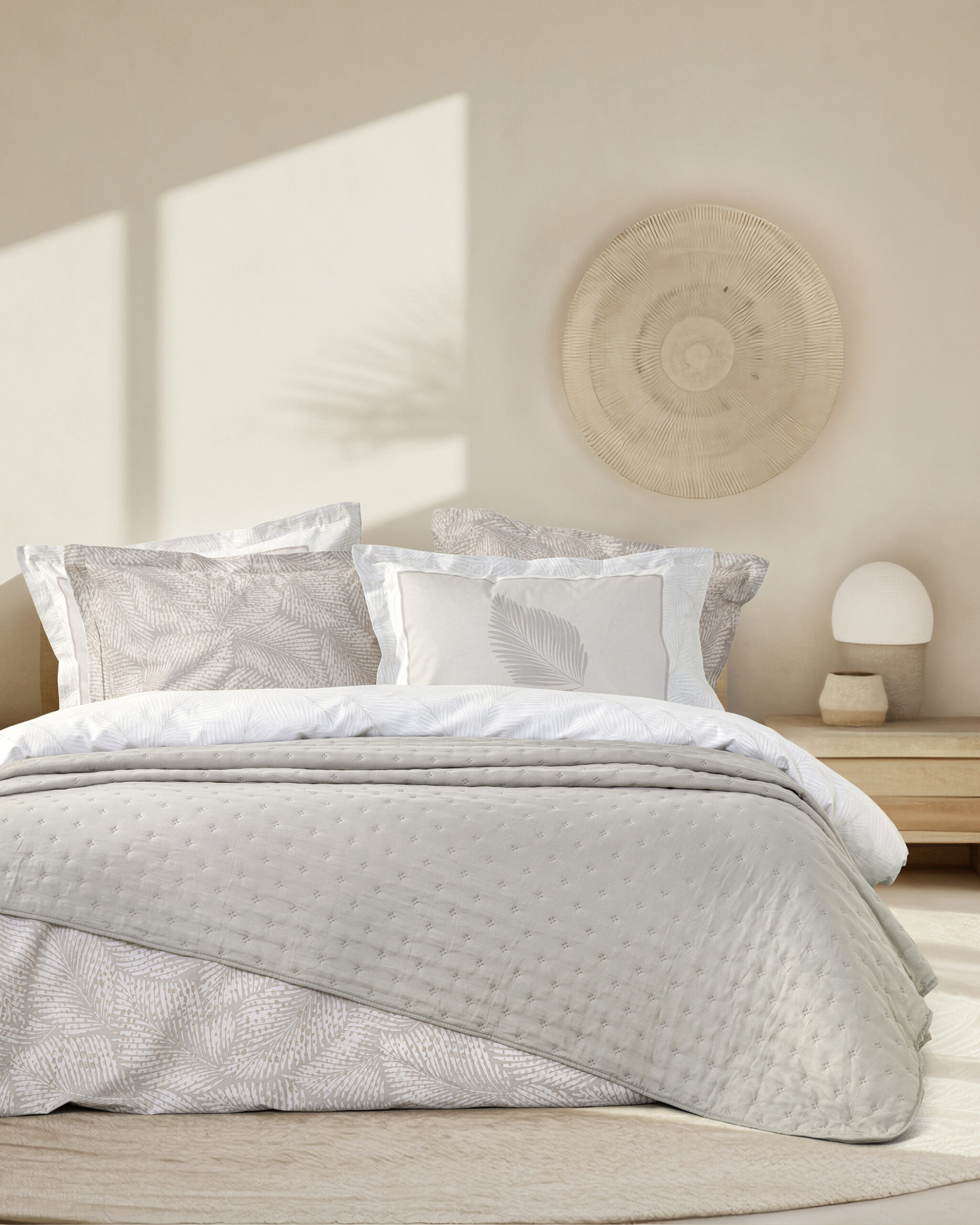 5206482186439-19.jpg Κουβερλί Υπέρδιπλο 220x240 - Clay Taupe της Nima Home 100% Microfiber Υπέρδιπλο 220x240 - Image 1